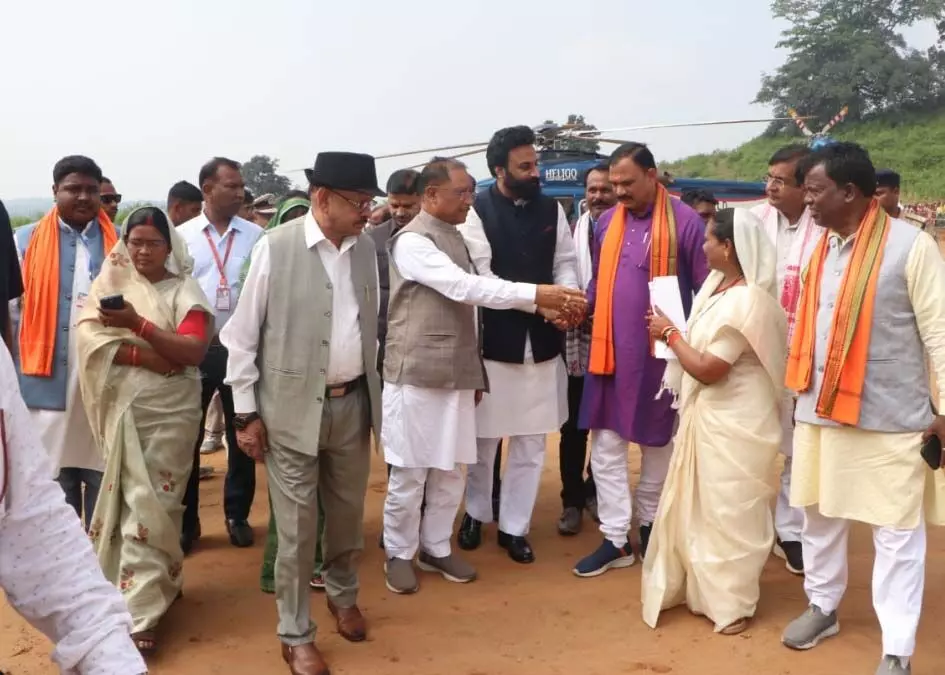 CM विष्णुदेव साय शामिल हुए कर्मा महोत्सव में