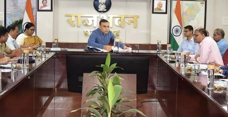 राष्ट्रपति मुर्मु के छत्तीसगढ़ प्रवास की तैयारियों के संबंध में दिए गए आवश्यक निर्देश