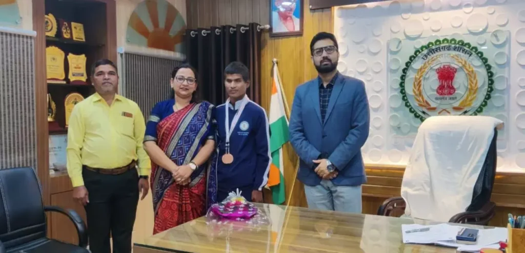 कलेक्टर लंगेह ने 23वीं नेशनल ब्लाइंड स्पोर्ट्स चैंपियनशिप के खिलाड़ियों को दी बधाई