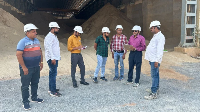 बिरकोनी औद्योगिक क्षेत्र में संयुक्त निरीक्षण