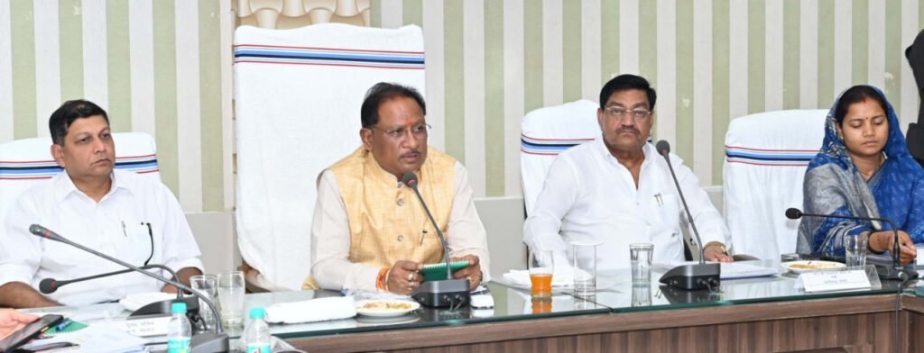 जनहित के कामों में लापरवाही बर्दाश्त नहीं होगी: मुख्यमंत्री विष्णु देव साय