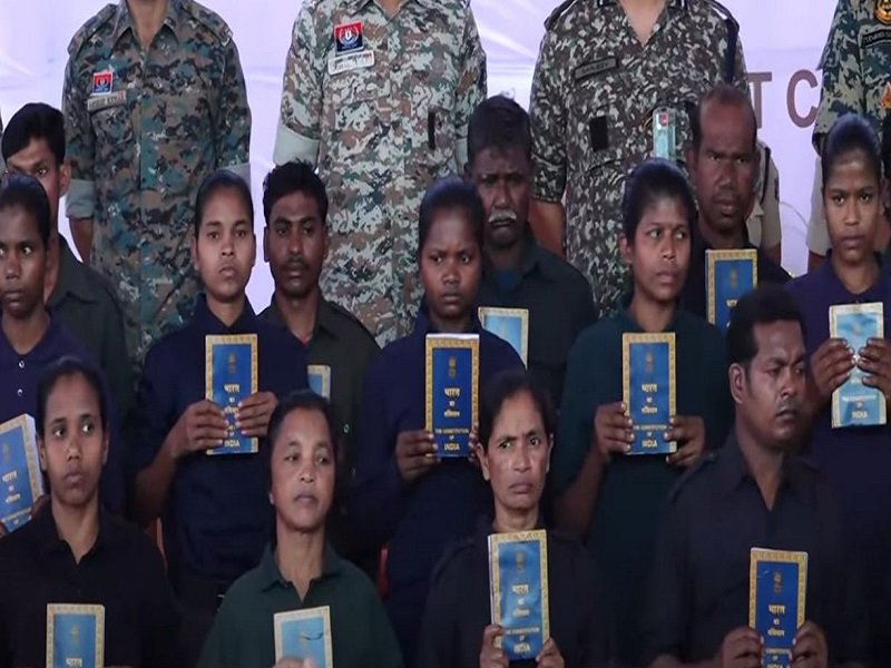 30 आत्मसमर्पित माओवादी सदस्यों को दिया जा रहा अतिथि सत्कार का प्रशिक्षण