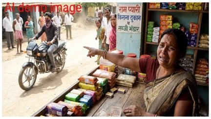 बिलासपुर के कोटा में दिनदहाड़े झपटमारी, ग्राहक बनकर आए बदमाश ने छीनी सोने की चेन