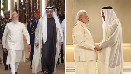 नई दिशा में भारत-UAE रिश्ते, पीएम और राष्ट्रपति अल नाहयान ने कई समझौते किए