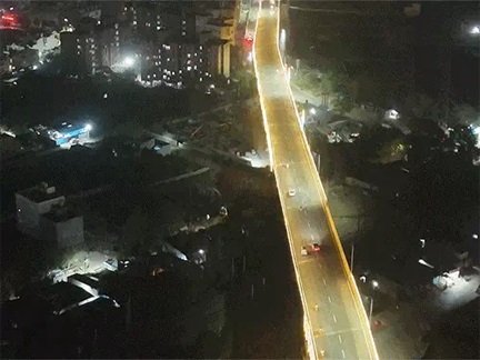 लंबे इंतजार के बाद जनता को मिला कचना ओवरब्रिज का तोहफा, ड्रोन व्यू ने खींचा ध्यान