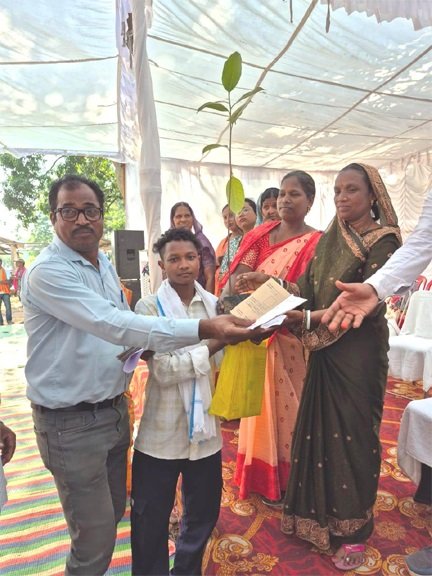 कस्तूरा शिविर में हितग्राहियों को मिला योजनाओं का लाभ