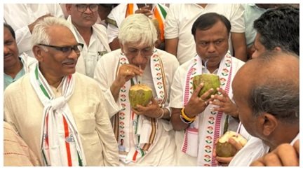 टीएस सिंहदेव और दीपक बैज ने समाप्त किया धरना-अनशन, प्रशासन ने मानी मांगें