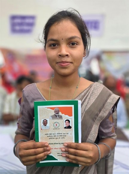 ’‘सुशासन तिहार’ बना सोनिया लकड़ा के चेहरे की मुस्कान का कारण’