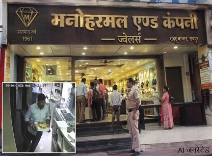 दुकान से 2 करोड़ का सोना गायब, कर्मचारी पर गबन का आरोप