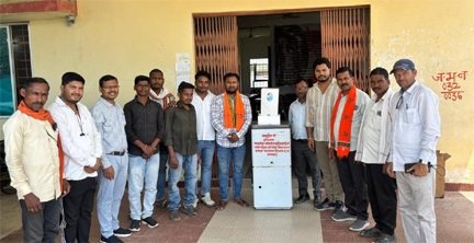 मंत्री लक्ष्मी राजवाड़े की पहल से लटोरी तहसील में स्थापित हुआ वाटर फिल्टर