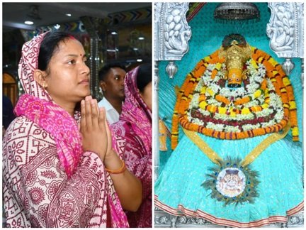 प्रधानमंत्री नरेंद्र मोदी के नेतृत्व के 12 वर्ष पूर्ण, मंत्री लक्ष्मी राजवाड़े ने की विशेष प्रार्थना