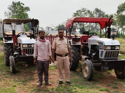 अवैध रेत उत्खनन एवं परिवहन पर बड़ी कार्रवाई, 11 वाहन जब्त