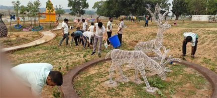 विश्व पर्यावरण दिवस पर वेस्ट पार्क में गूंजा हरित संदेश