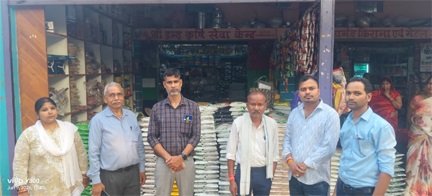 कृषि विभाग ने जब्त की 640 बोरी यूरिया