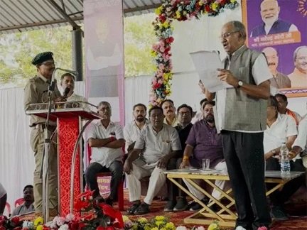 सांसद बृजमोहन का सख्त रुख: रेंजर को नोटिस भेजो, कॉलेज बाउंड्री वॉल मामले पर जताई नाराजगी