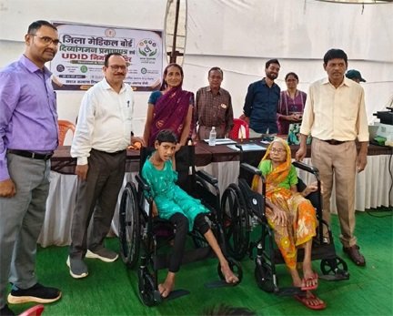 समाज कल्याण विभाग की पहल से दिव्यांगजनों को मिली बड़ी राहत
