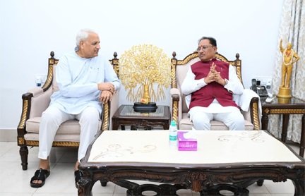 मुख्यमंत्री विष्णुदेव साय से लघु उद्योग भारती के प्रतिनिधिमंडल ने की सौजन्य मुलाकात: 14वें इंडिया इंडस्ट्रियल फेयर की तैयारियों पर हुई चर्चा