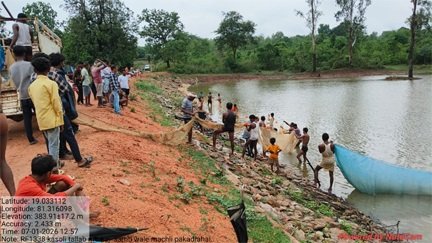 वन प्रबंधन समितियां को मत्स्य पालन से बनाया जा रहा आत्मनिर्भर
