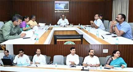 मुख्य सचिव की अध्यक्षता में उच्चस्तरीय बैठक संपन्न