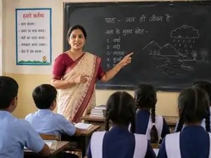सरकारी स्कूल में कम अंक वालों की एंट्री पर विवाद