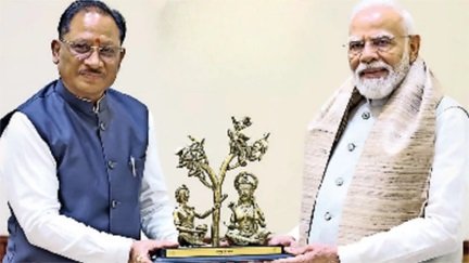 यूरिया कारखाने के लिए पीएम से सीएम साय का सहयोग आग्रह