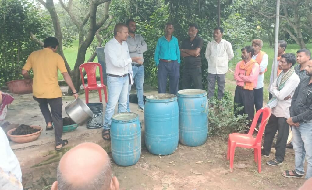 जीपीएम के 160 पंचायतों में तैयार किए गए ’जीवामृत मॉडल फार्म’