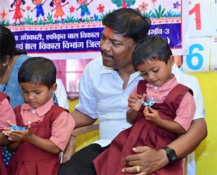 ’बच्चों और गर्भवती महिलाओं के पोषण पर दें विशेष ध्यान- वन मंत्री केदार कश्यप’